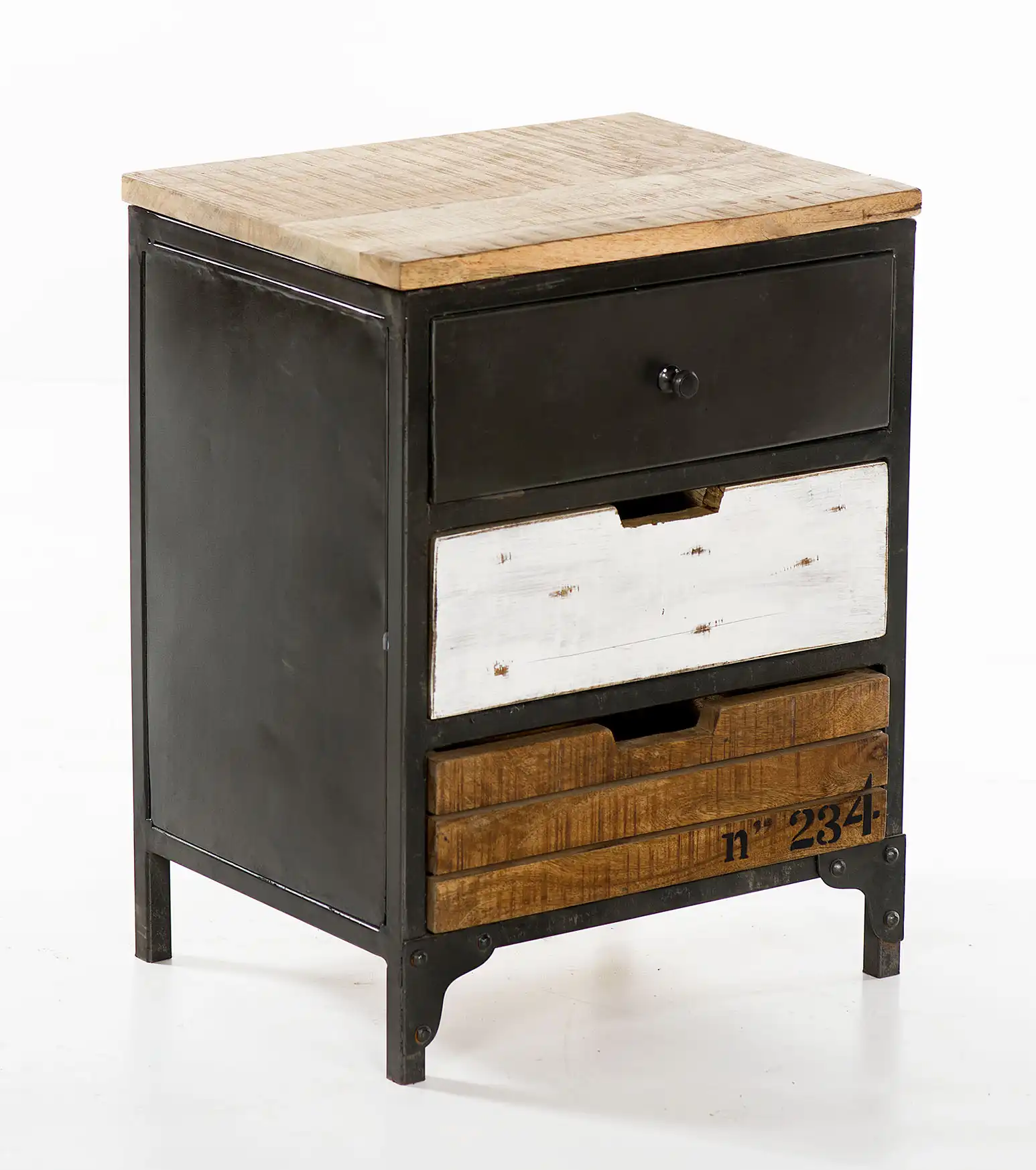 Side Table with 3 Drawers - popular handicrafts